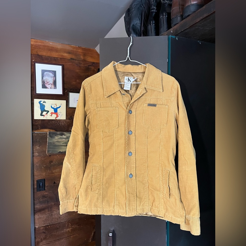[SOLD] Vintage Calvin Klein Corduroy Jacket | 100% cotton | 90s - Y2K